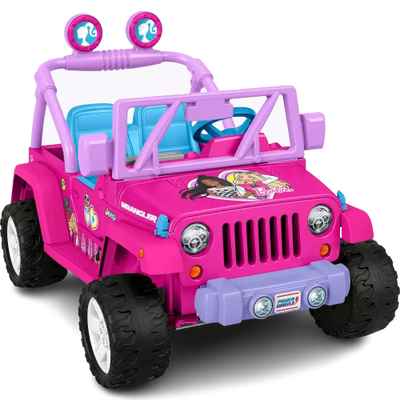 Power Wheels 12V Barbie Jeep Powered Ride-On