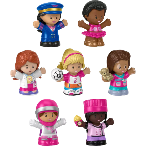 Fisher-Price Little People Barbie You Can Be Anything Figures - 7pk