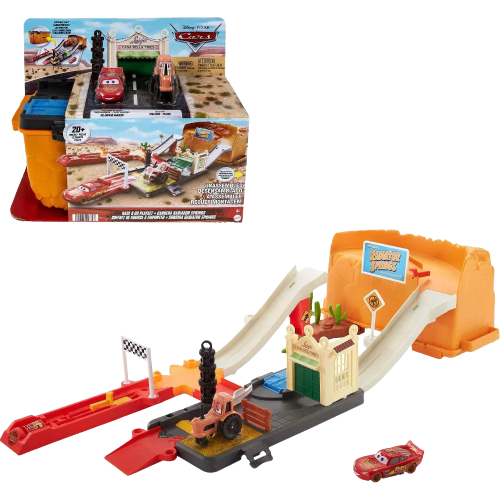 Disney Pixar Cars Race & Go Playset