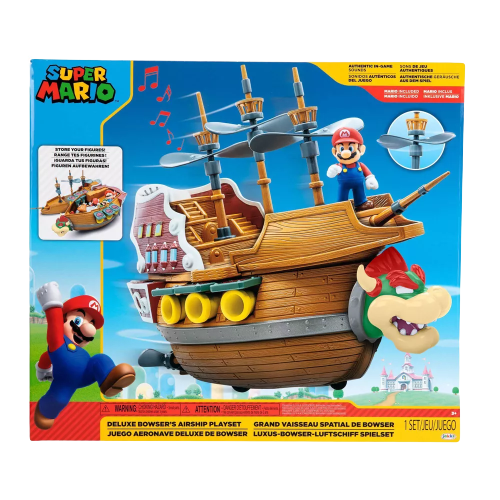 Nintendo Super Mario DLX Bowser's Airship Playset